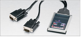 PCMCIA karta se 2 porty RS-232