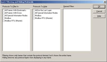 Okno Quick Filters (Rychl� filtry)